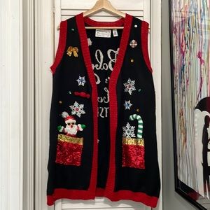 Women’s Christmas Sweater Vest